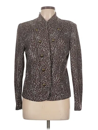 Pre-owned Tommy Hilfiger Blazer Jacket In Brown