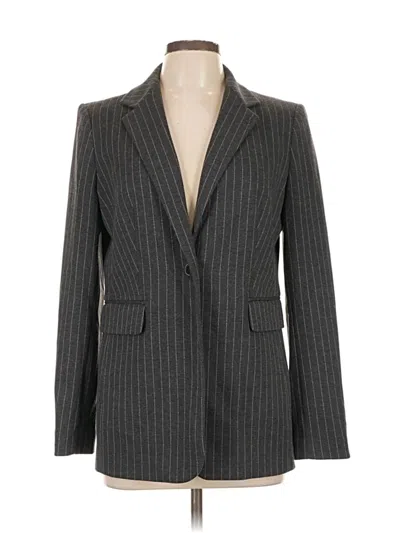 Pre-owned Tommy Hilfiger Blazer Jacket In Gray
