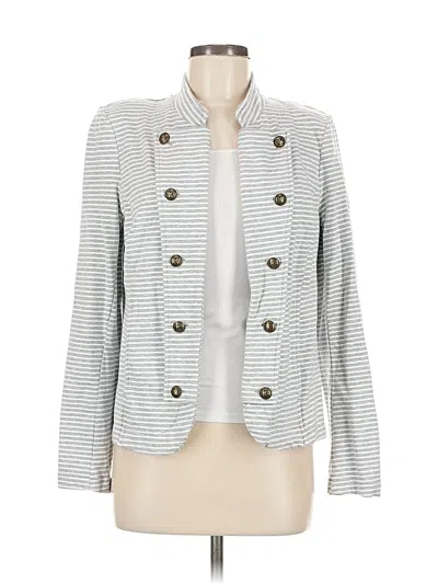 Pre-owned Tommy Hilfiger Blazer Jacket In Gray