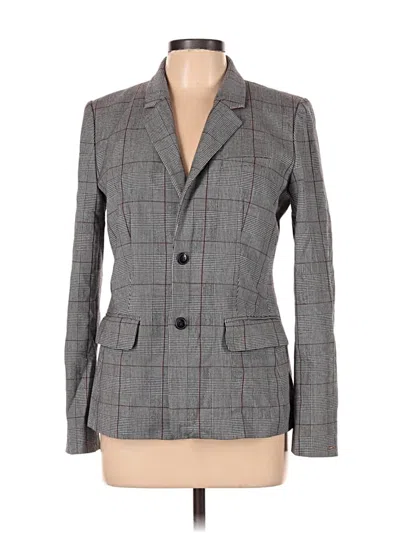 Pre-owned Tommy Hilfiger Blazer Jacket In Gray