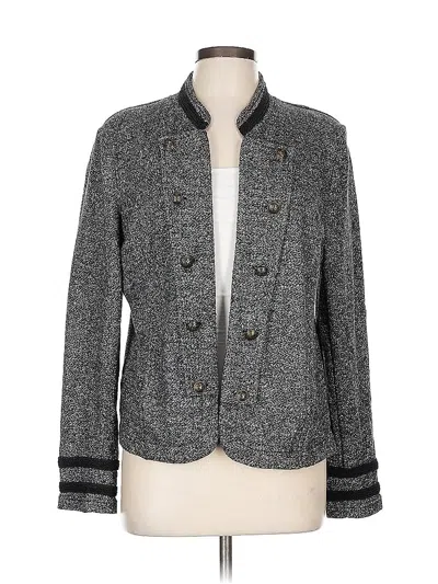Pre-owned Tommy Hilfiger Blazer Jacket In Gray