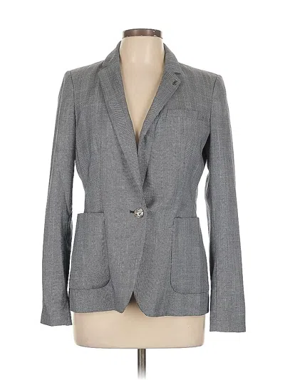 Pre-owned Tommy Hilfiger Blazer Jacket In Gray
