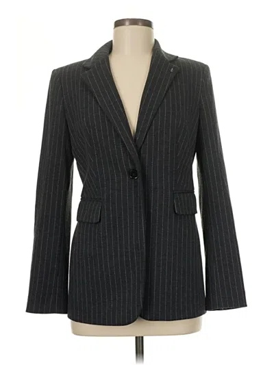 Pre-owned Tommy Hilfiger Blazer Jacket In Gray