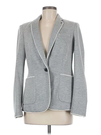 Pre-owned Tommy Hilfiger Blazer Jacket In Gray