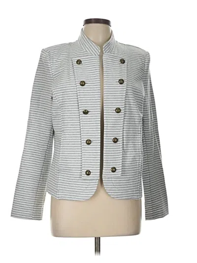 Pre-owned Tommy Hilfiger Blazer Jacket In Gray