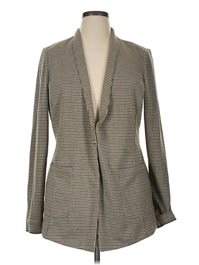 Pre-owned Tommy Hilfiger Blazer Jacket In Gray