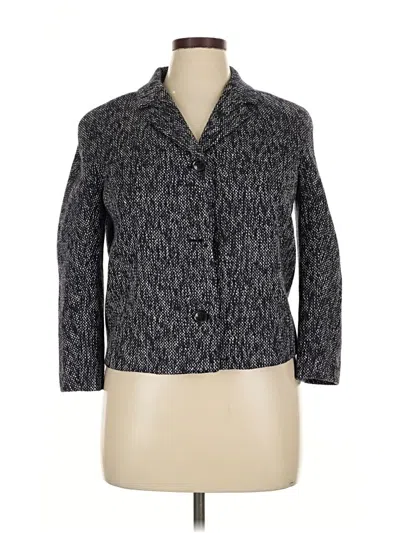 Pre-owned Tommy Hilfiger Blazer Jacket In Gray