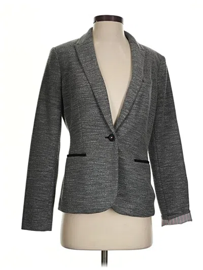 Pre-owned Tommy Hilfiger Blazer Jacket In Gray