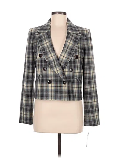 Pre-owned Tommy Hilfiger Blazer Jacket In Gray