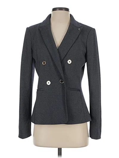 Pre-owned Tommy Hilfiger Blazer Jacket In Gray