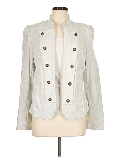 Pre-owned Tommy Hilfiger Blazer Jacket In Gray
