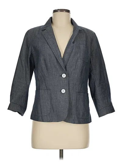Pre-owned Tommy Hilfiger Blazer Jacket In Gray