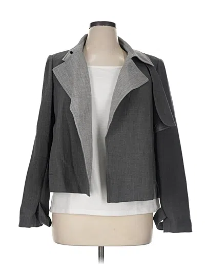 Pre-owned Tommy Hilfiger Blazer Jacket In Gray