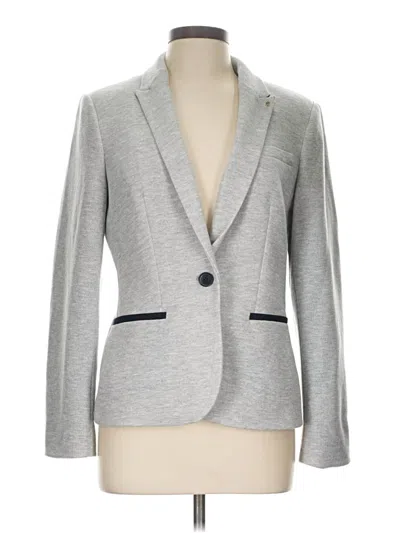 Pre-owned Tommy Hilfiger Blazer Jacket In Gray