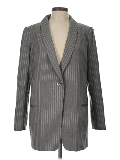Pre-owned Tommy Hilfiger Blazer Jacket In Gray