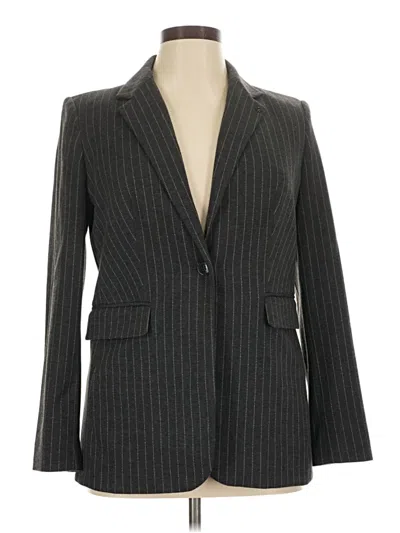 Pre-owned Tommy Hilfiger Blazer Jacket In Gray