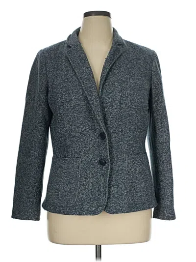 Pre-owned Tommy Hilfiger Blazer Jacket In Gray