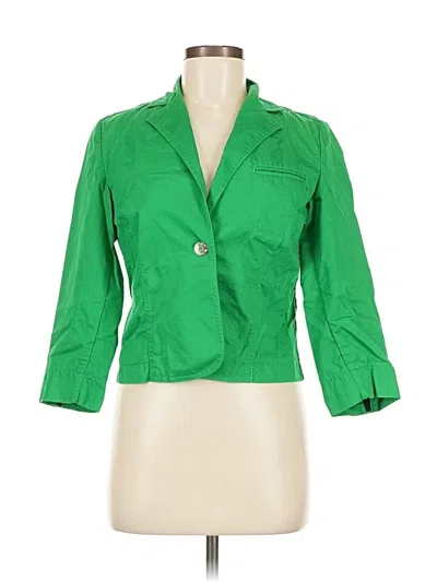 Pre-owned Tommy Hilfiger Blazer Jacket In Green