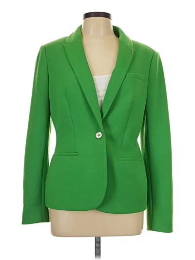 Pre-owned Tommy Hilfiger Blazer Jacket In Green