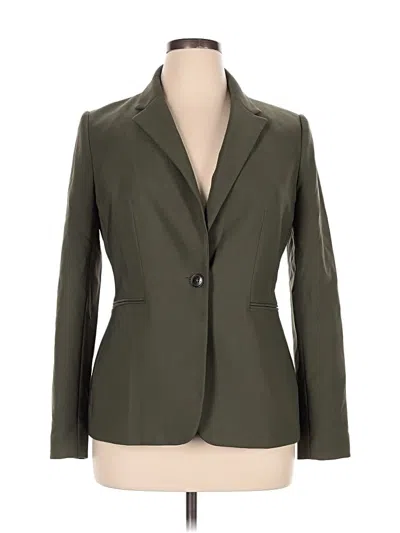 Pre-owned Tommy Hilfiger Blazer Jacket In Green