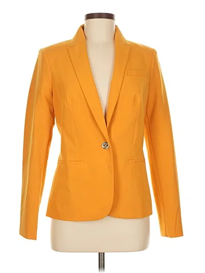 Pre-owned Tommy Hilfiger Blazer Jacket In Orange