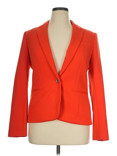 Pre-owned Tommy Hilfiger Blazer Jacket In Orange