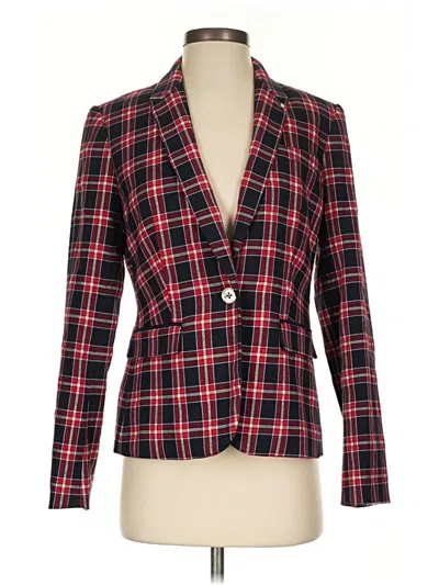 Pre-owned Tommy Hilfiger Blazer Jacket In Red