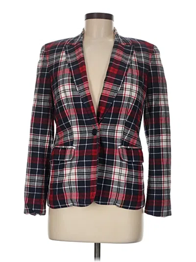 Pre-owned Tommy Hilfiger Blazer Jacket In Red
