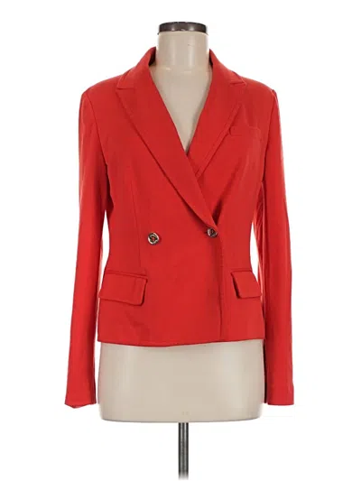 Pre-owned Tommy Hilfiger Blazer Jacket In Red