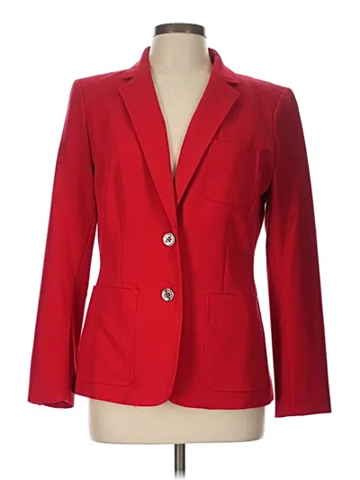 Pre-owned Tommy Hilfiger Blazer Jacket In Red