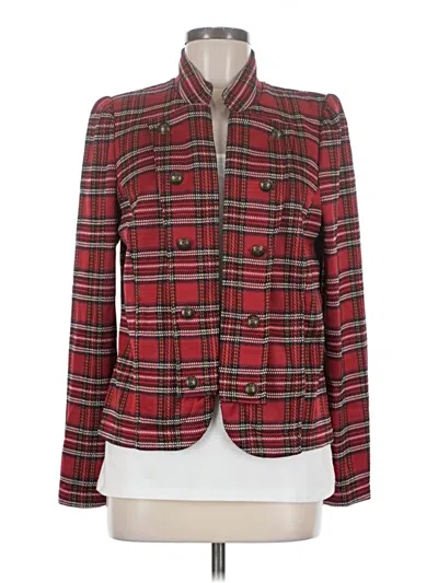 Pre-owned Tommy Hilfiger Blazer Jacket In Red