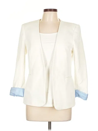 Pre-owned Tommy Hilfiger Blazer Jacket In White