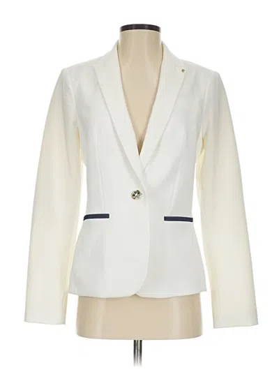 Pre-owned Tommy Hilfiger Blazer Jacket In White