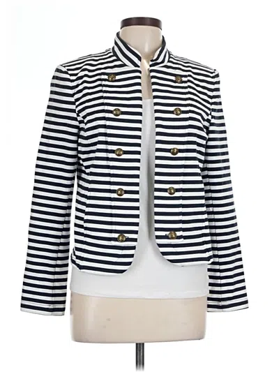 Pre-owned Tommy Hilfiger Blazer Jacket In White