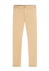 Tommy Hilfiger Bleecker Chino Structure Gmd Pants In Beige