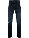 Tommy Hilfiger Bleecker Slim Fit Faded Jeans In Blue