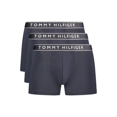Tommy Hilfiger Blu Cotton Men's Boxer Shorts In Blue