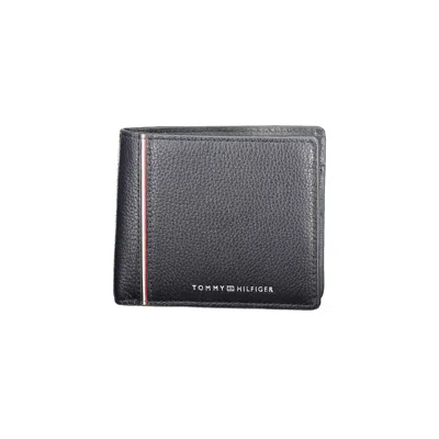 Tommy Hilfiger Blu Leather Men Wallet In Black