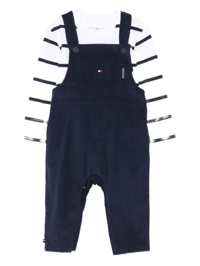 Tommy Hilfiger Kids' Blue Corduroy Overalls
