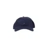 Tommy Hilfiger Blue Cotton Caps Baseball Hat In Gold