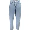 Tommy Hilfiger Blue Cotton Jeans & Pant