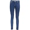 Tommy Hilfiger Blue Cotton Jeans & Pant In Blue