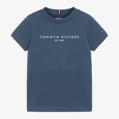 Tommy Hilfiger Blue Cotton Jersey T-shirt