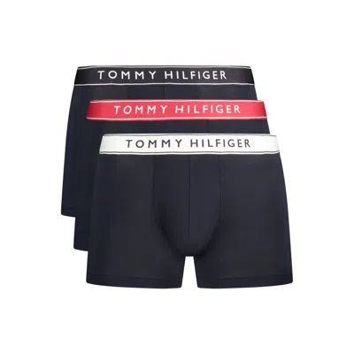 Tommy Hilfiger Blue Cotton Men's Boxer Short In Black