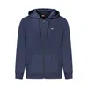 Tommy Hilfiger Blue Cotton Men Sweater In Blue