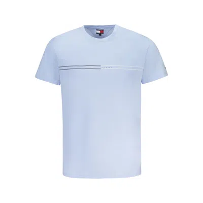 Tommy Hilfiger Blue Cotton Men T-shirt