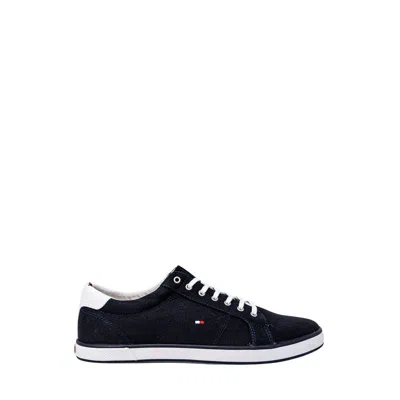 TOMMY HILFIGER BLUE COTTON SNEAKER