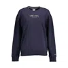 Tommy Hilfiger Blue Cotton Sweater In Blue