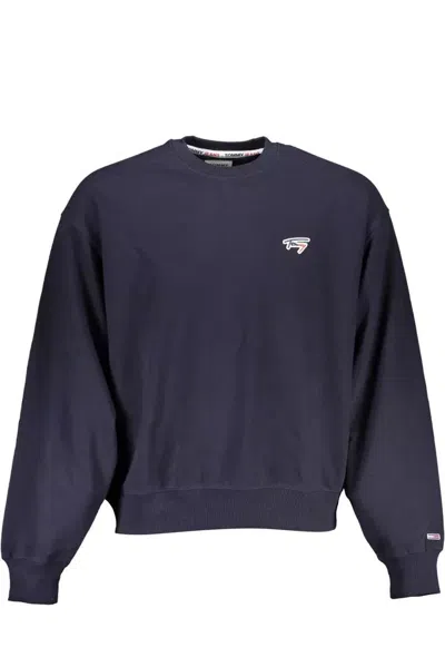 Tommy Hilfiger Blue Cotton Sweater In Purple