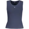 Tommy Hilfiger Blue Cotton Tank Top In Blue